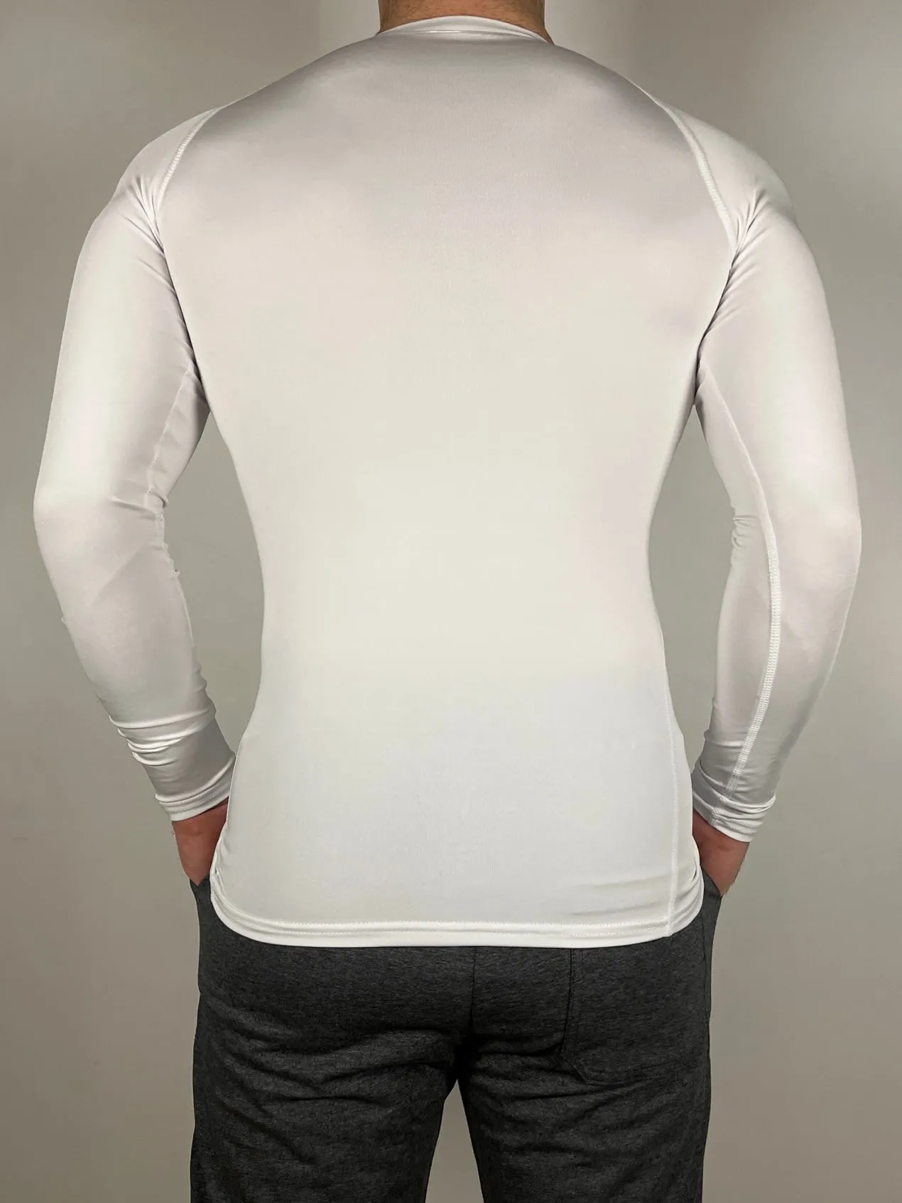 White Compression Top
