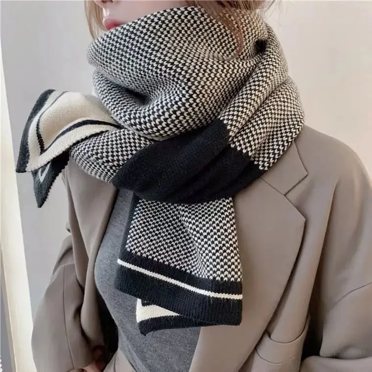 Winter Scarves  Double-Sided Warm Couple Scarf   S5024875