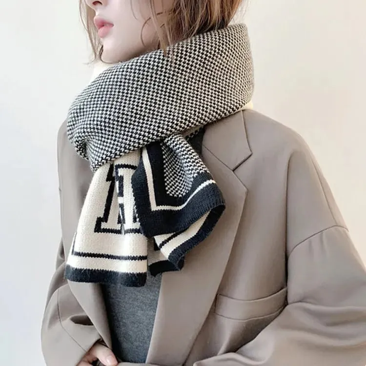 Winter Scarves  Double-Sided Warm Couple Scarf   S5024875