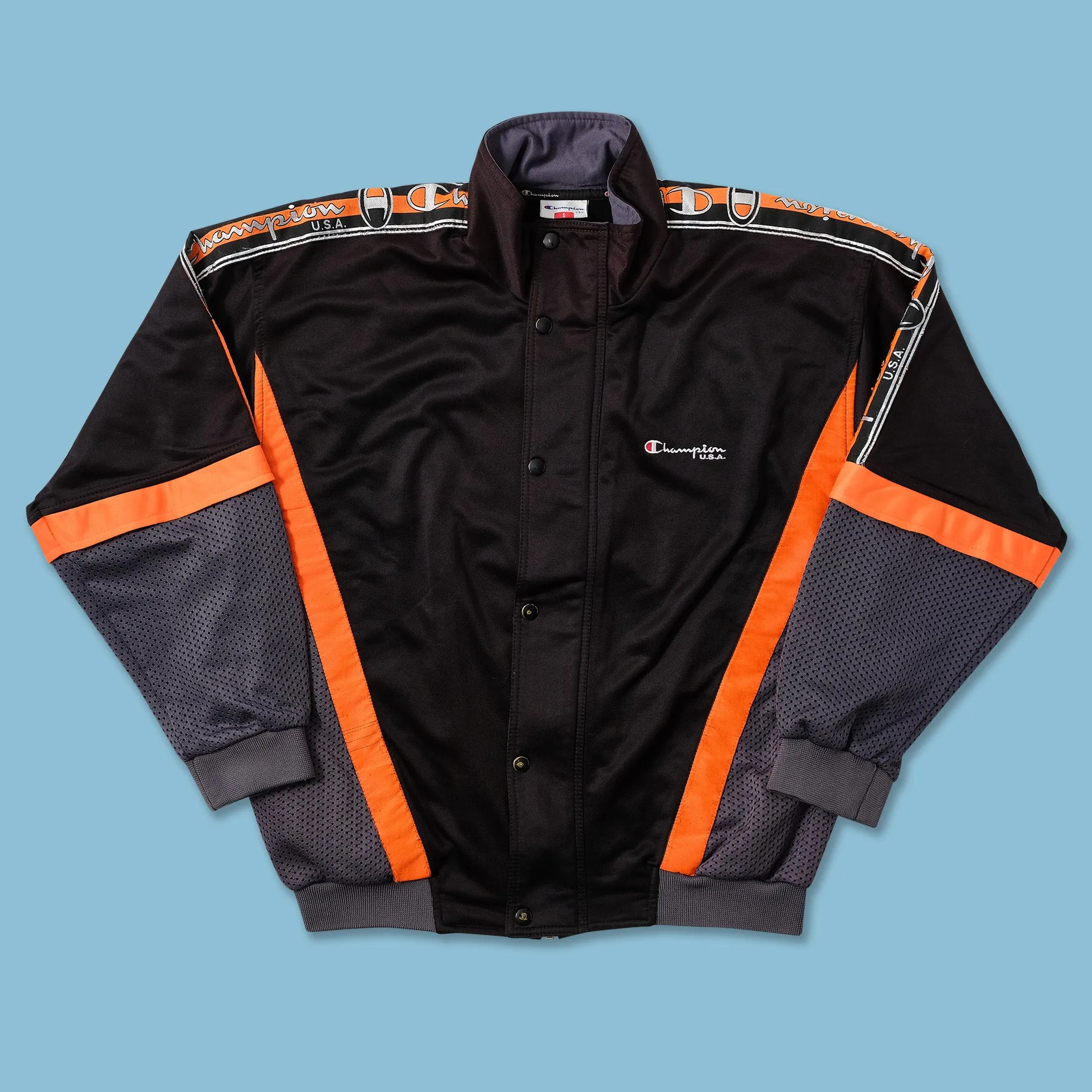 Women's Vintage Champion Track Jacket Small