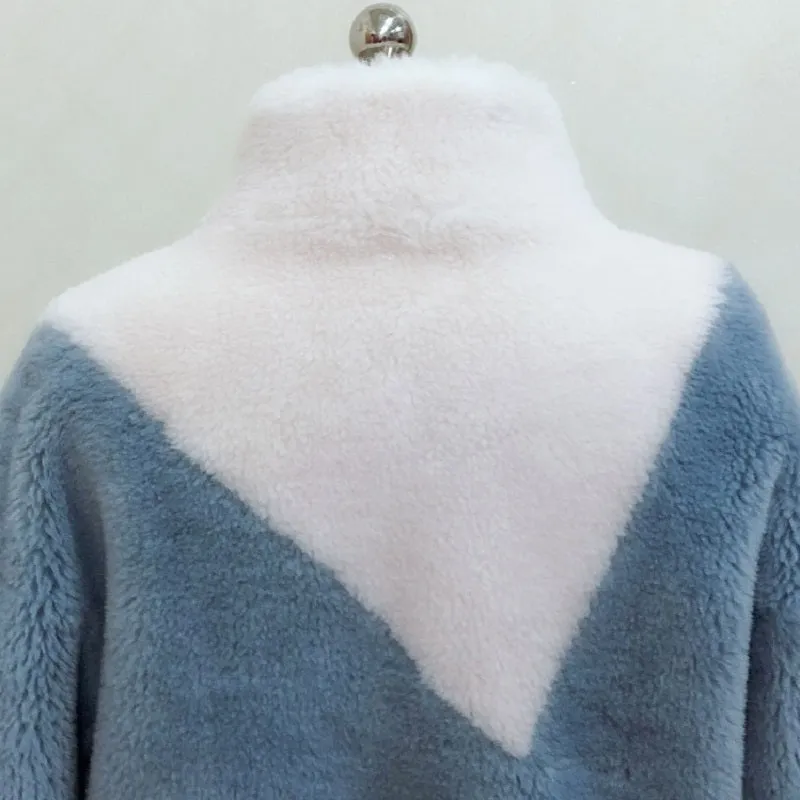 Women's Winter Casual Slim Wool Medium Coat