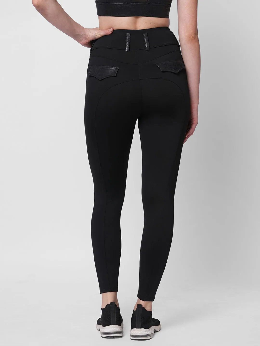 Work Train Run Black Pants