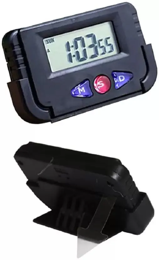 ZENNiX Car Dashboard and Office Desk Clock