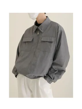 Zhou Flap Pocket Zippered Jacket